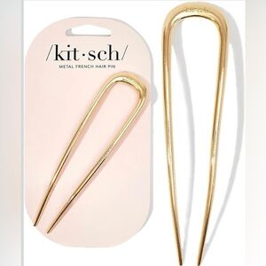 Kitsch Gold Metal Hair Accessory